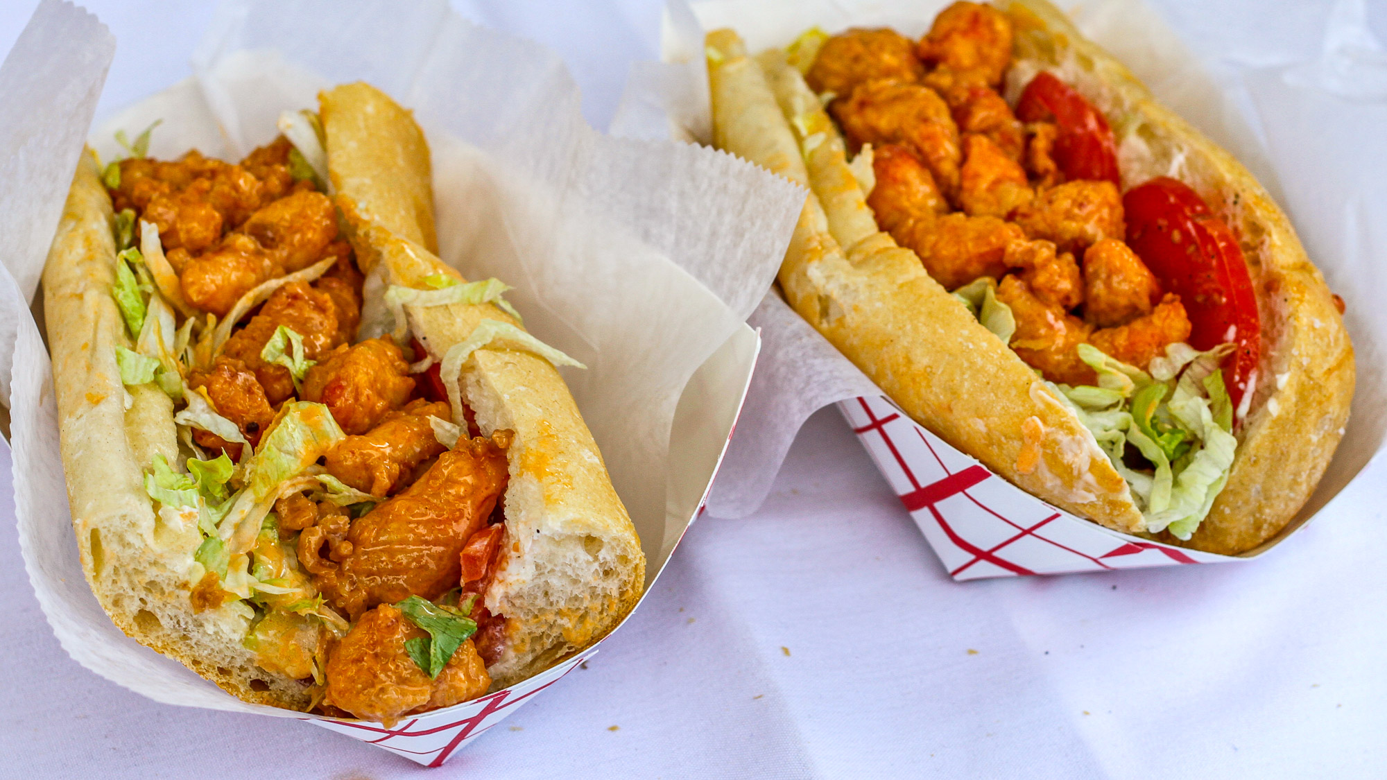 Po' Boy sandwich in New Orleans