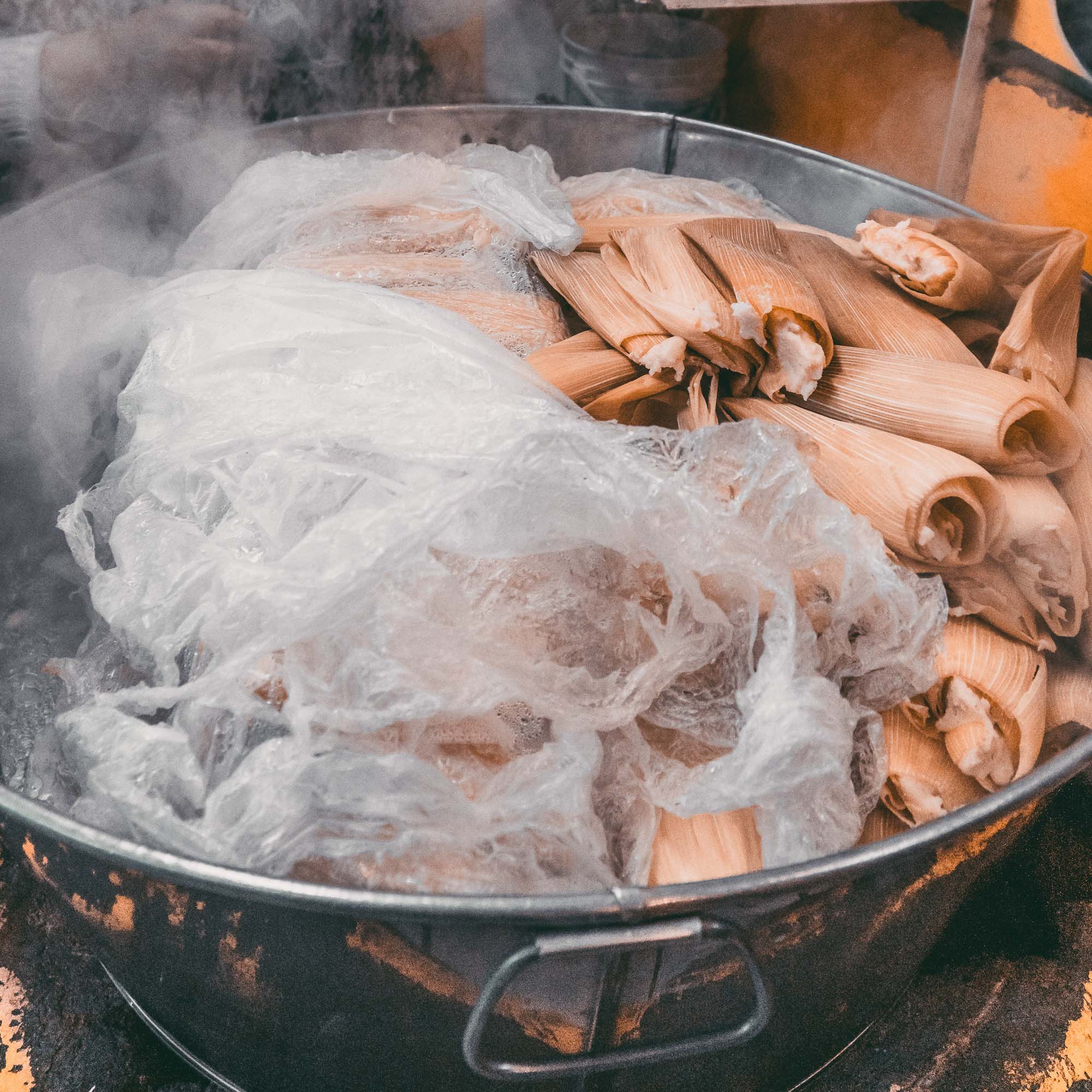 Tamales in Mexico City