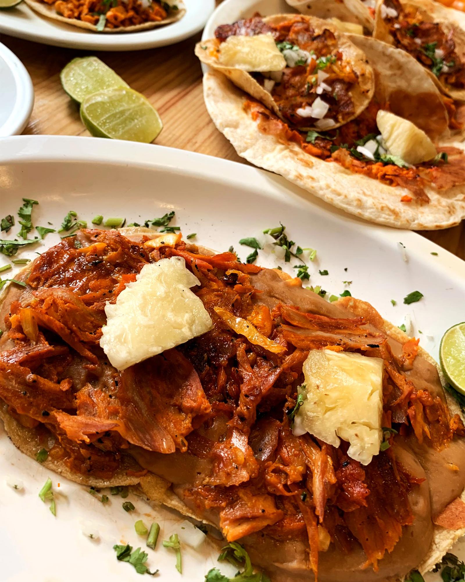 mexican food tacos al pastor