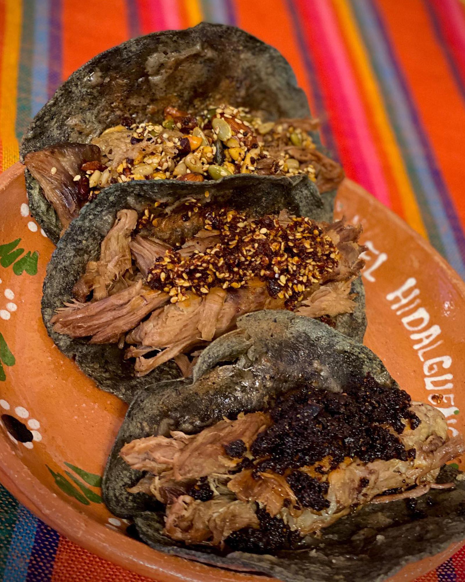 Barbacoa Tacos at El Hidalguense in Mexico City