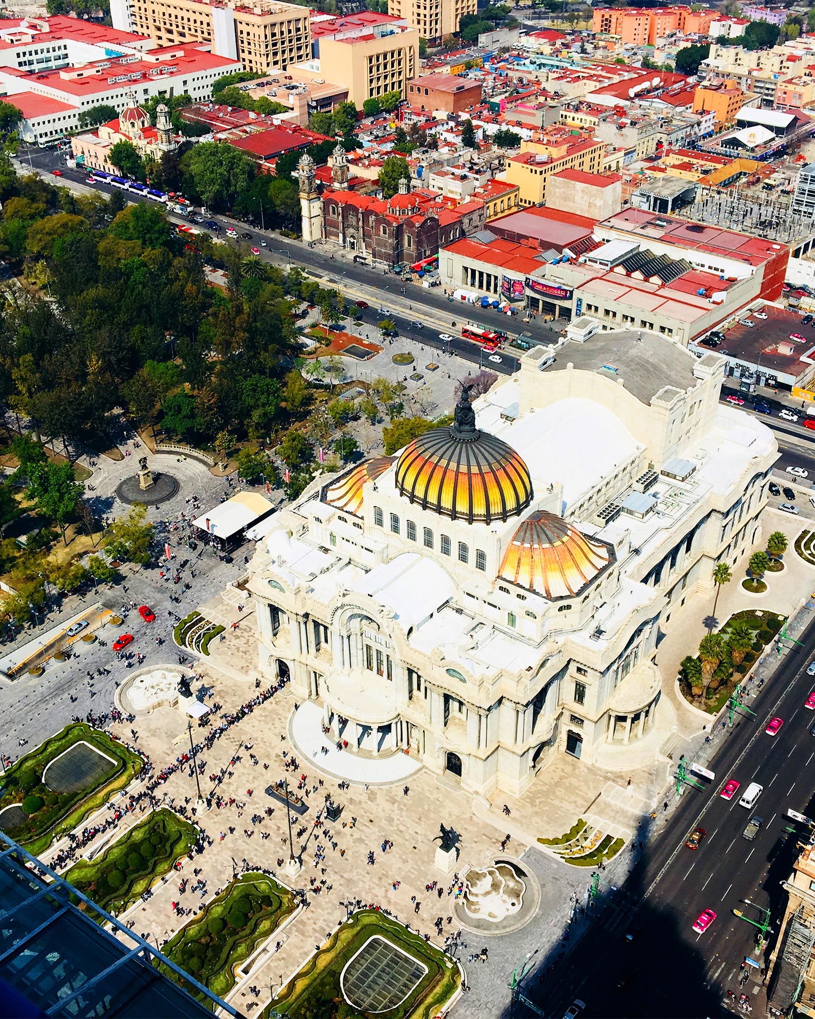 Palacio de Bellas Artes in Centro HistÃ³rico in Mexico City