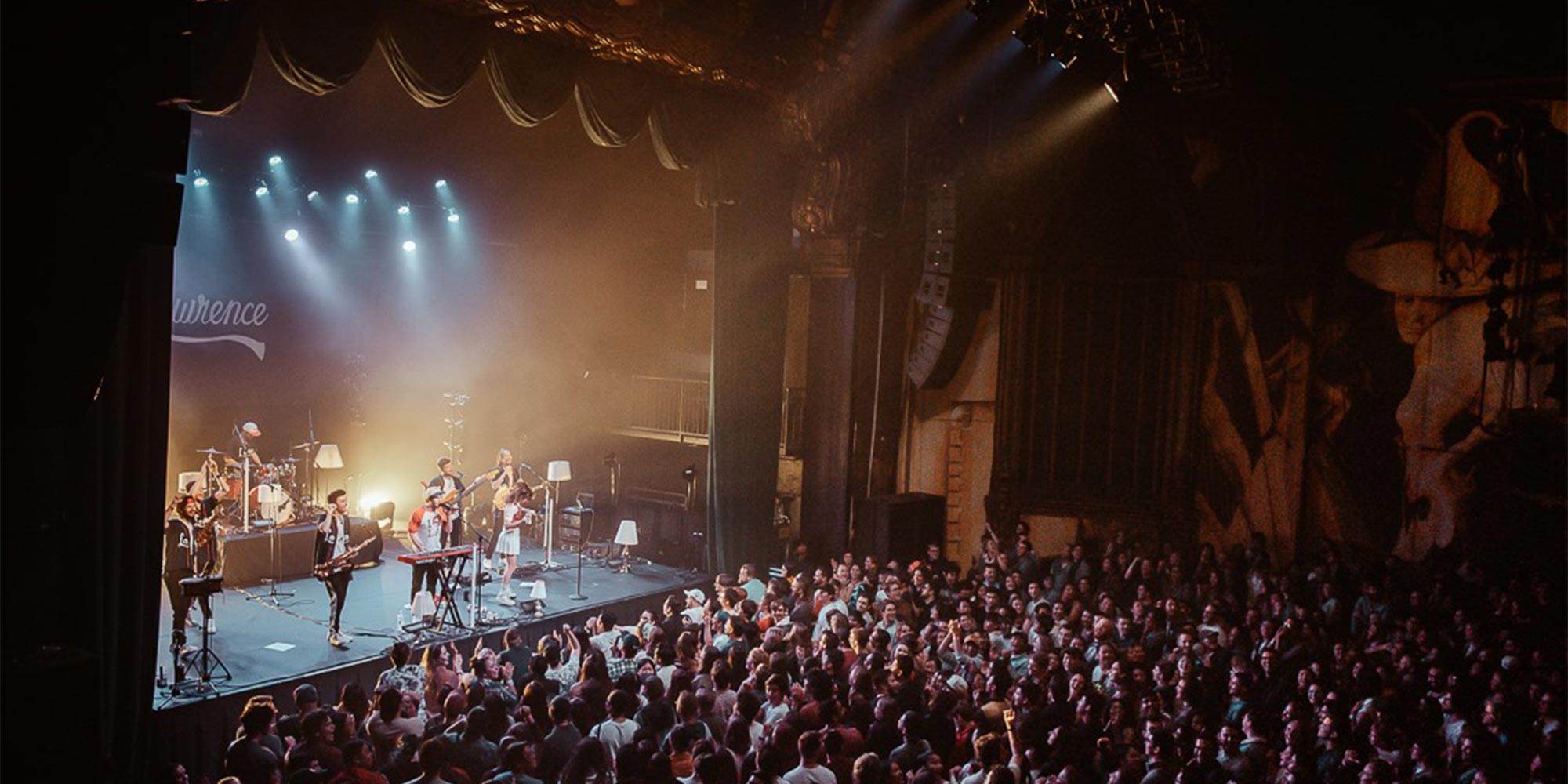 The Fonda Theatre for live music in Los Angeles, California.